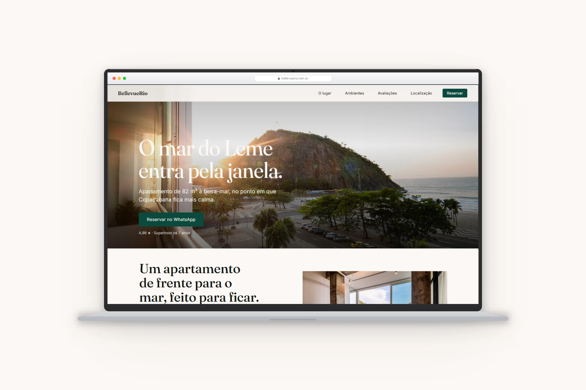 BellevueRio — apresentação em notebook